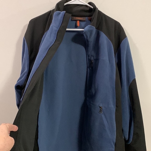 Hawke & Co Jacket Size XL, blue and black, good condition Avid Golfer insignia - Picture 9 of 12